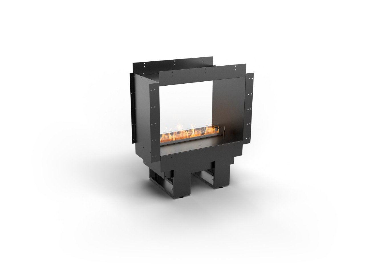 Planika Cool Flame See-Through Fireplace 500 Elektrokamineinsatz Wassertank Holzscheite