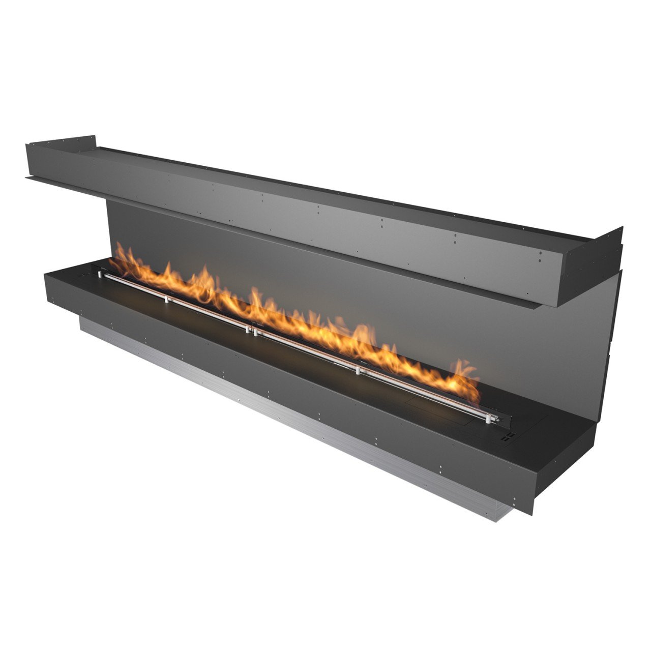 Planika Forma Firebox THREE-SIDED mit BEV Automatikbrenner FLA 3+ Forma 2700