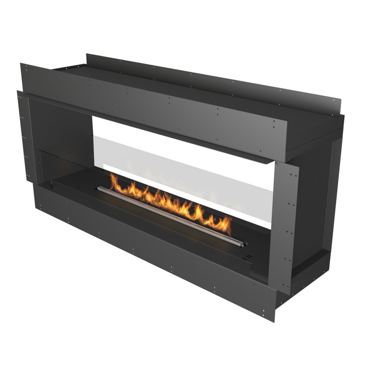 Planika Forma Firebox SEE-THROUGH mit BEV Automatikbrenner FLA 3 Forma 1500