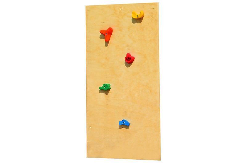 KARIBU Kletterwand Classic, Holz, naturbelassen, ca. 75 cm