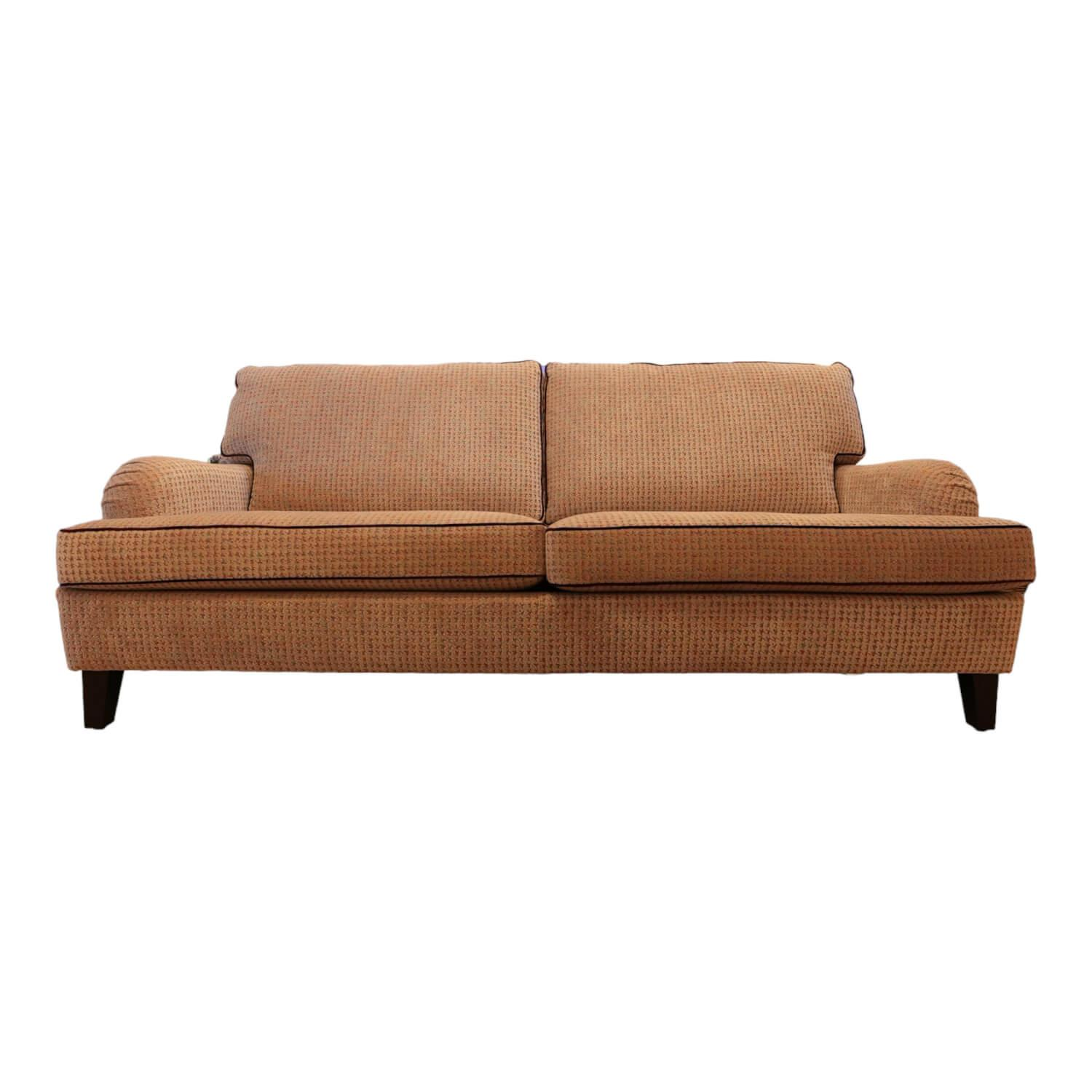 Sofa Passion Bezug Stoff Cam Emilia Beige Mehrfarbig Grau Keder Schwarz Holzfüße…