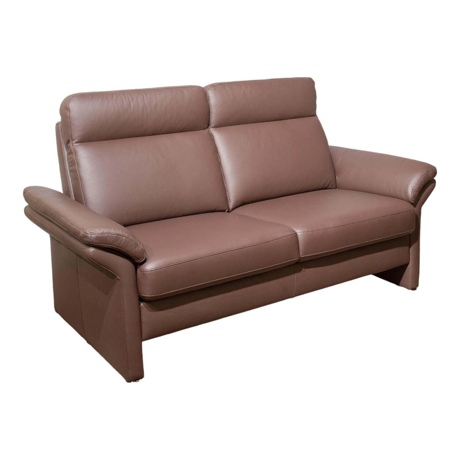 Sofa Madeira 2,5 Sitzer Bezug Leder Soft Line Chocolate Braun Mit Movefunktion