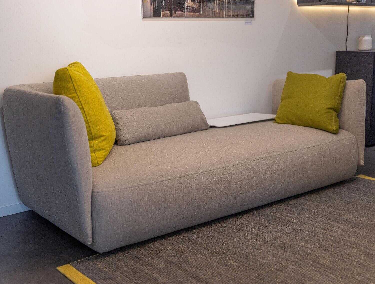 Sofa Cosy Paolina Stoff Cady 03 Silbergrau