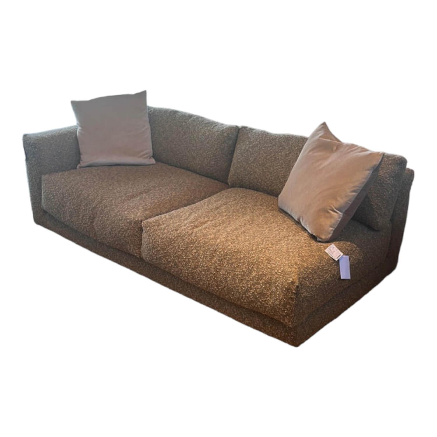 Sofa Salon Nana Stoff A1509 Zero 0003 Senape Fuß 641 RAL 7016 Anthrazit