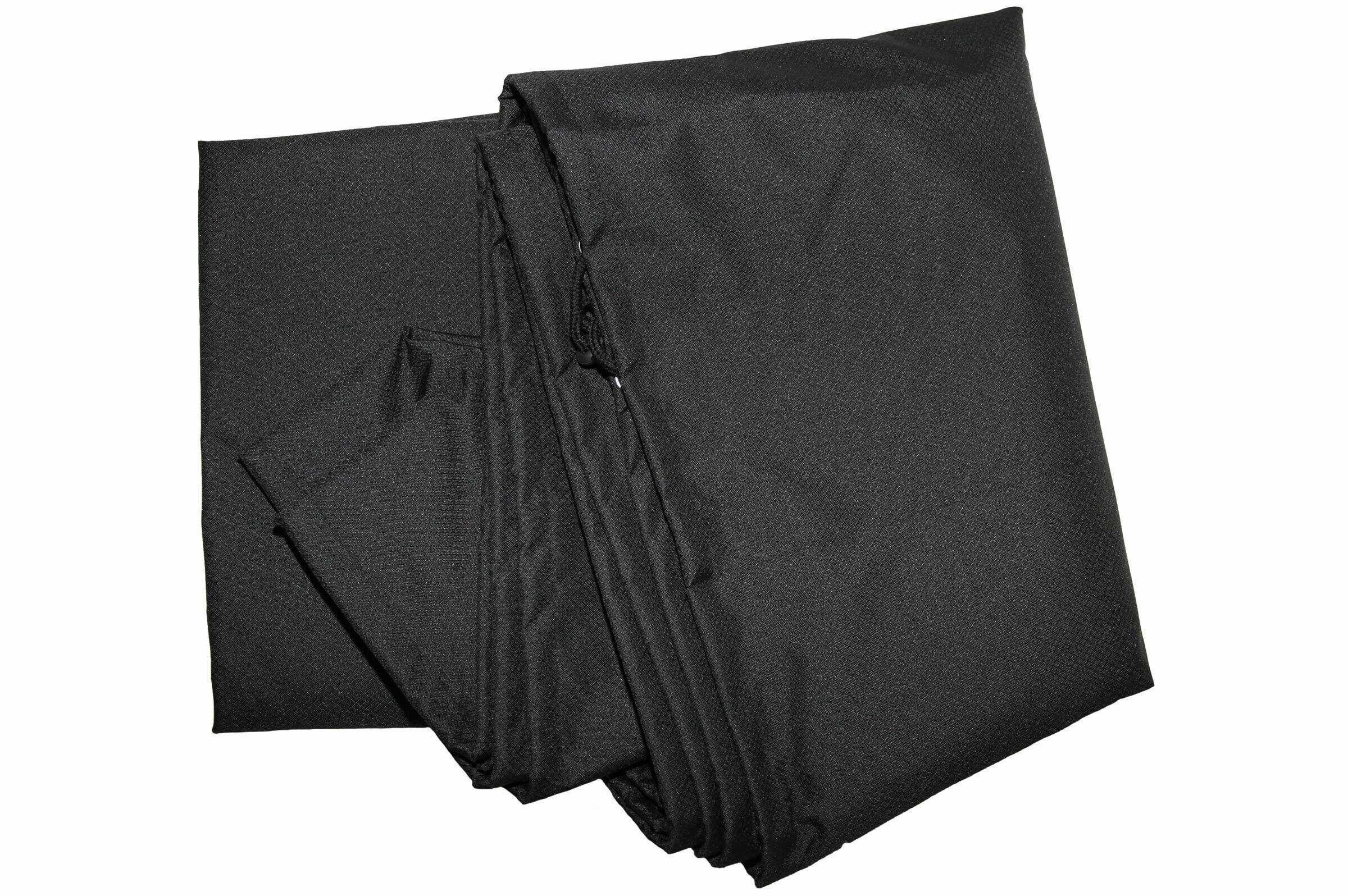 OUTTECH Schutzhülle in L-Form für Lounges, schwarz, Ripstop-Polyester, 235x235x100x70cm, atmungsaktiv