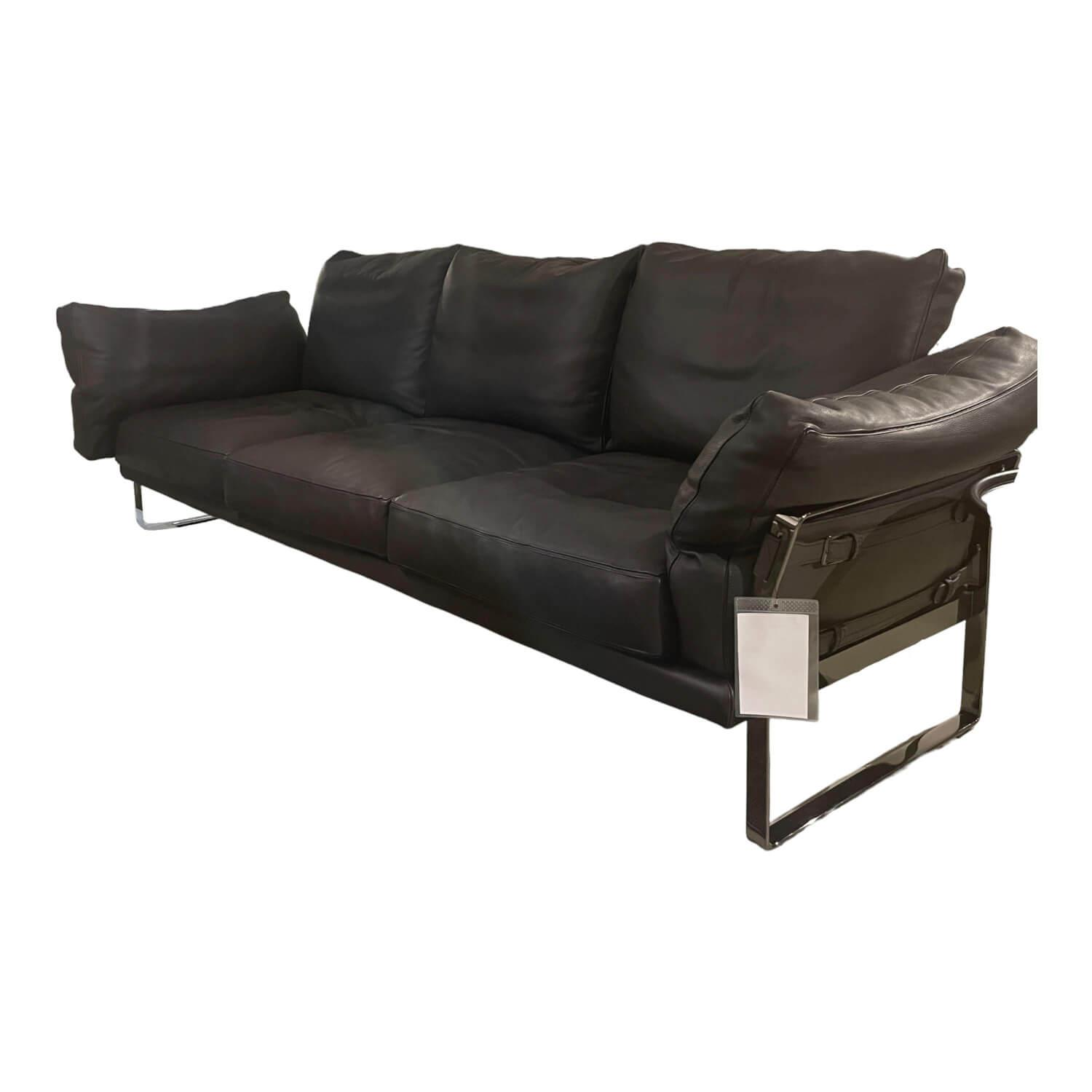 3-Sitzer Sofa Metropolitan D3 Leder Arizona Extra 579 Rahmen Vermont Lux 543 Lav…