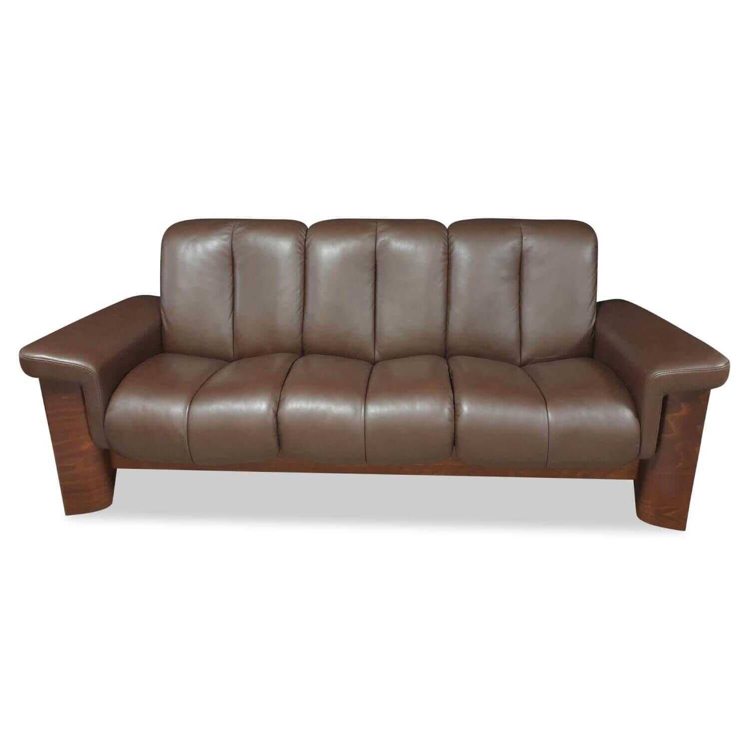 Sofa Wizard Leder Royalin Dark Brown mit verstellbarer Lehne