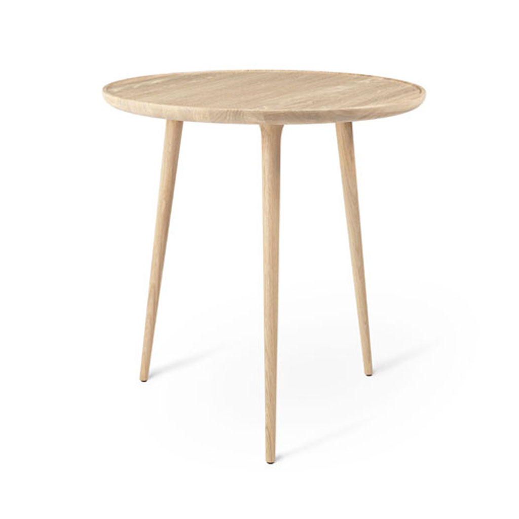 Mater – Accent Café Table – dänischer Design Bistrotisch rund aus Holz