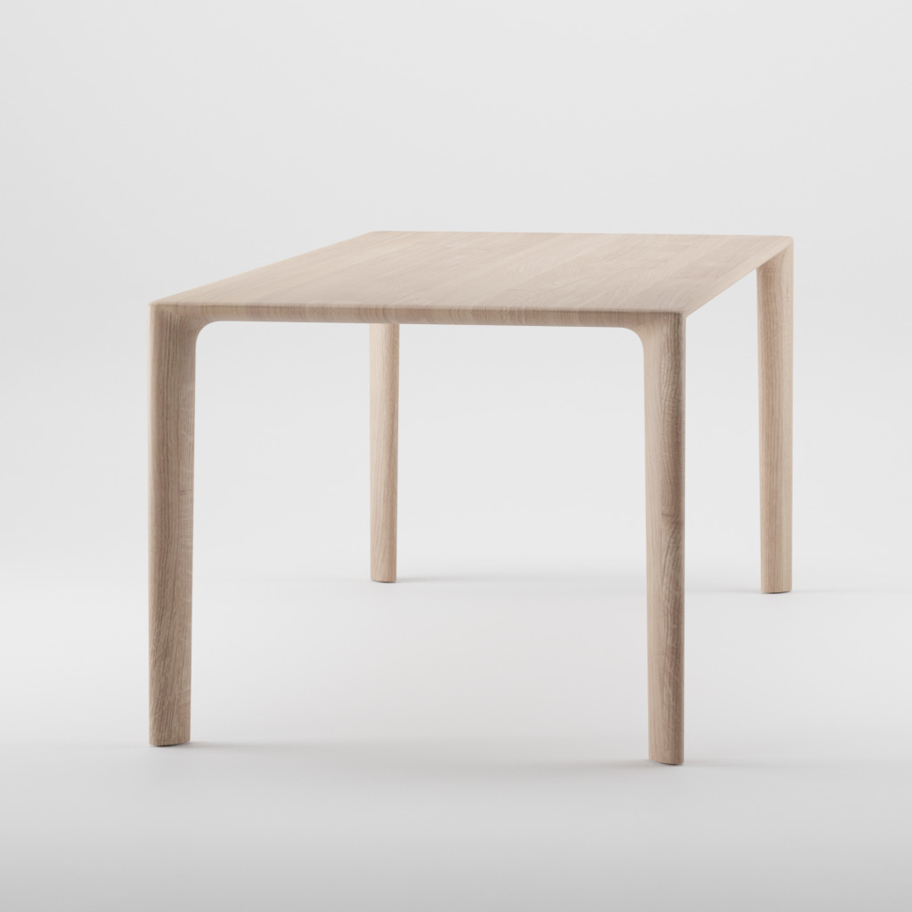 Artisan – Mela Table – moderner Designer Esstisch aus massivem Holz