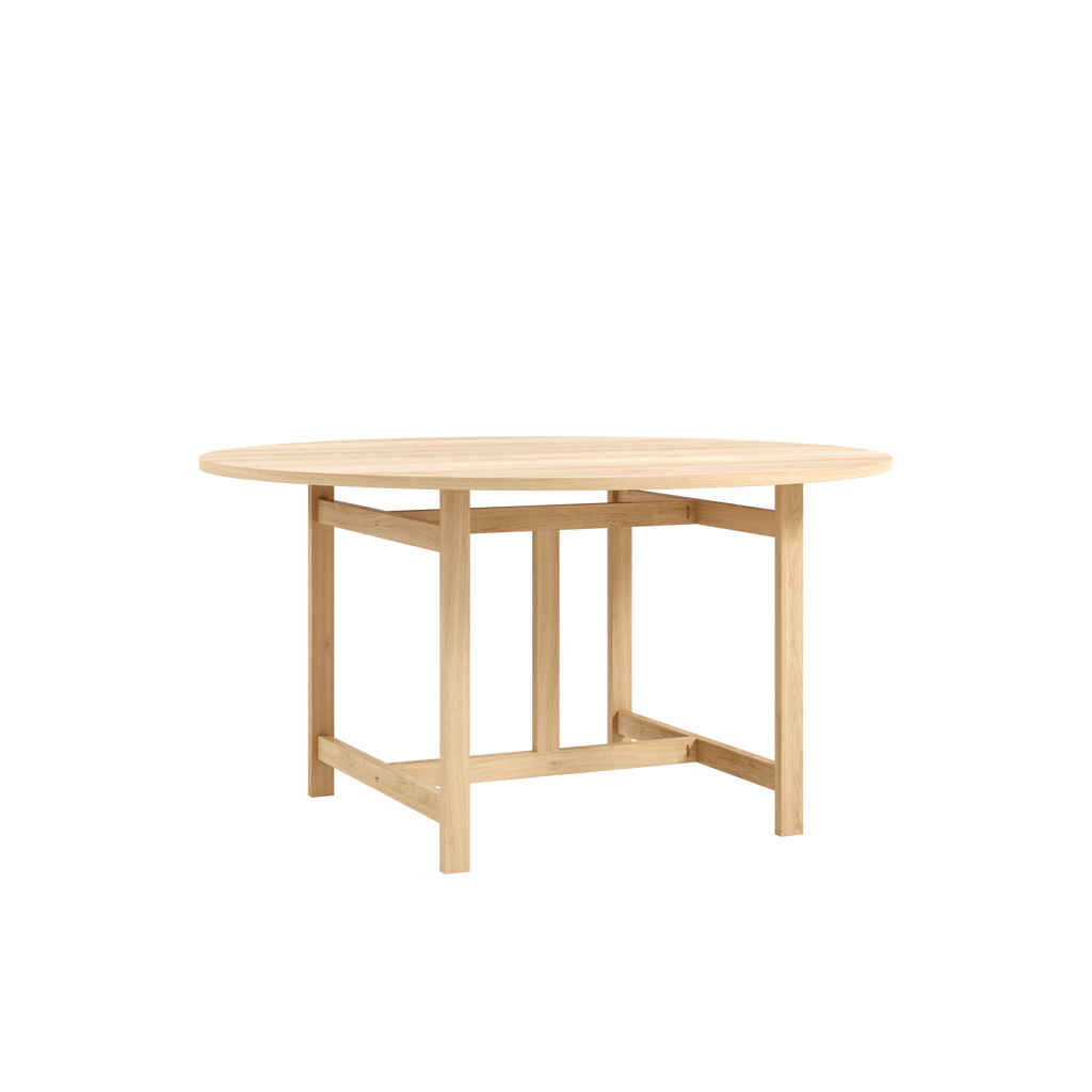 MOEBE – Round Dining Table – runder Esstisch aus Eichenholz – Ø 140cm