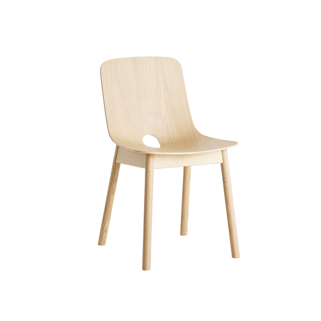 Woud – Mono Dining Chair – komfortabler Design Esstischstuhl in Eiche