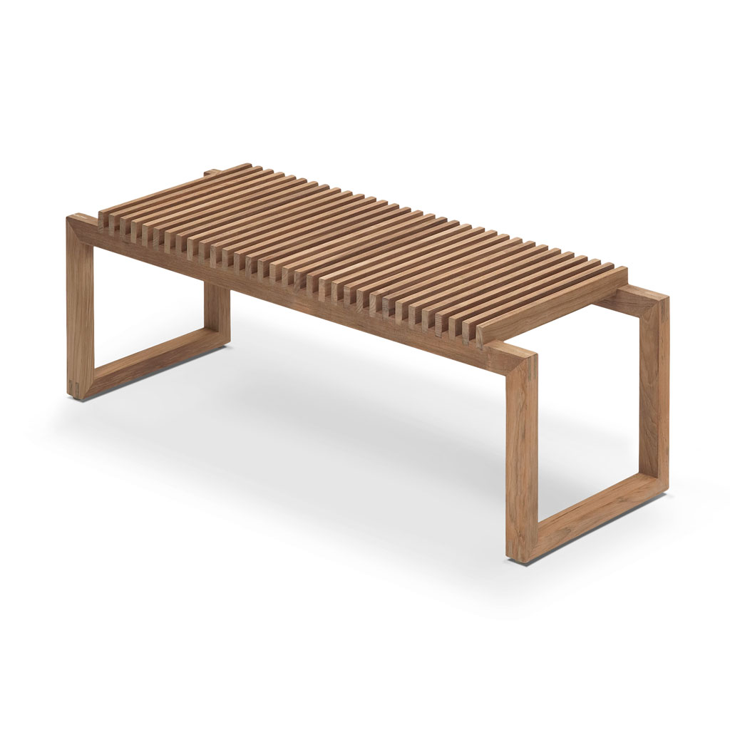 Skagerak – Cutter – Gartenbank aus FSC-zertifiziertem Teak – 120 cm