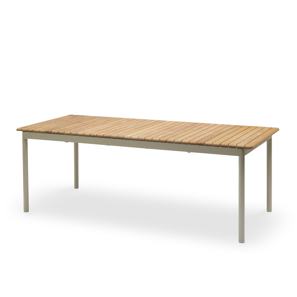 Skagerak – Pelagus Table – ausziehbarer Gartentisch aus Teakholz & Alu