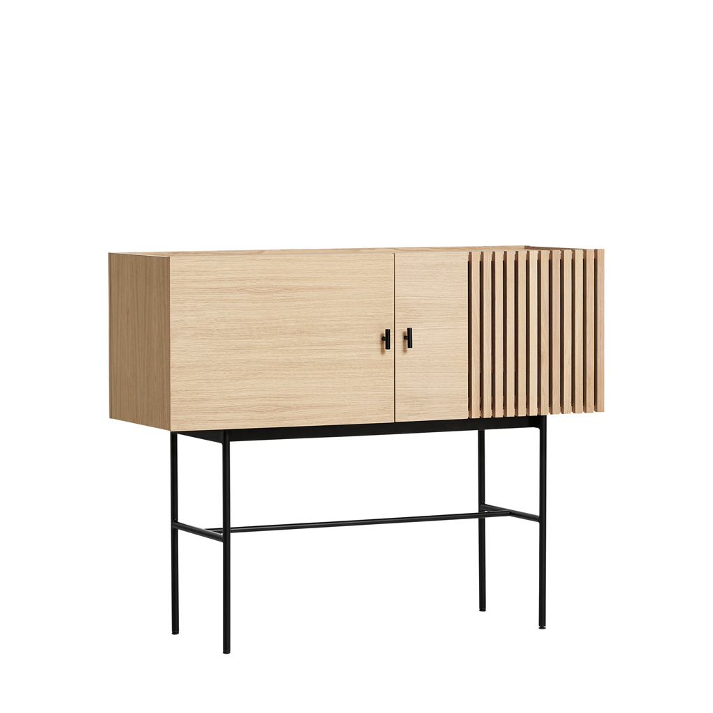 Woud – Array – Sideboard mit Metallgestell in 3 Holzarten / 2 Größen