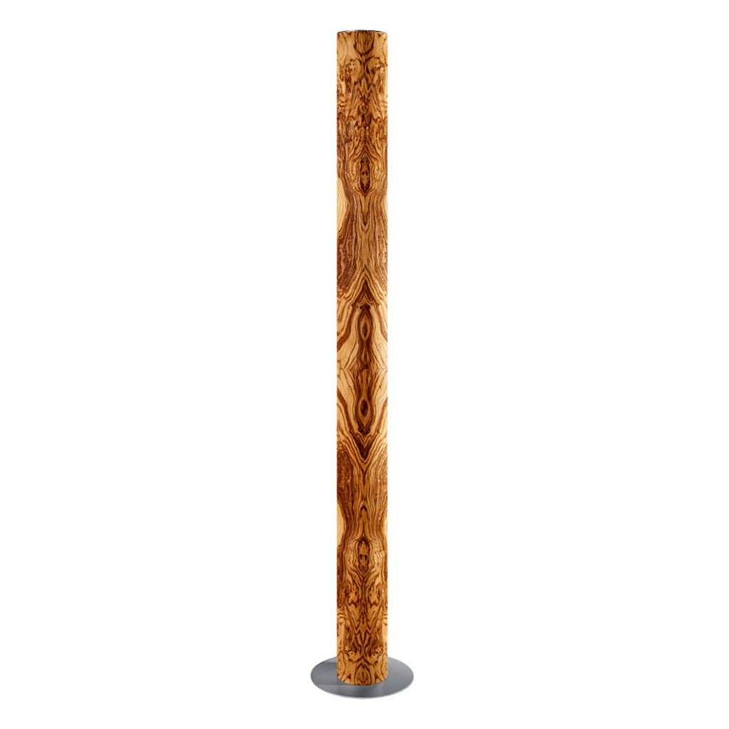 LeuchtNatur – Columna – schlanke Stehleuchte als Säule aus Holzfurnier