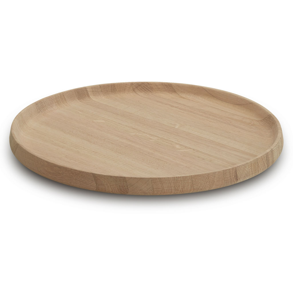 Skagerak – Nordic Tray – rundes rutschfestes Designer Tablett aus Holz