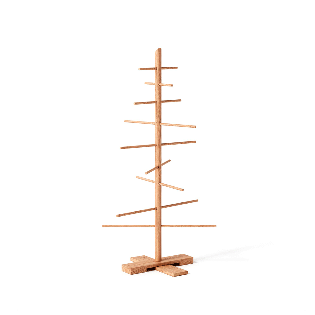 EKTA Living – Filigrantree – Design Tannenbaum aus Holzstreben – 100 cm