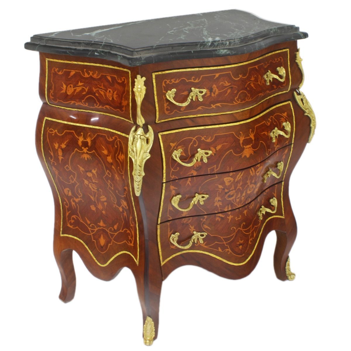 Barock Kommode Commode Limoges Intarsia