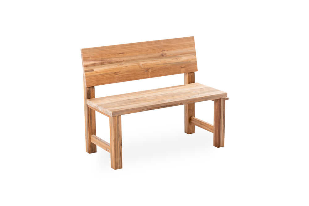 Bank Unit Gestell Teak Recycelt