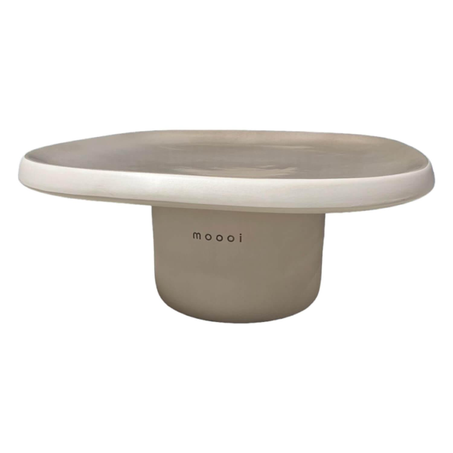 Tisch Obon Table Rectangle Low Grau Terra Cotta