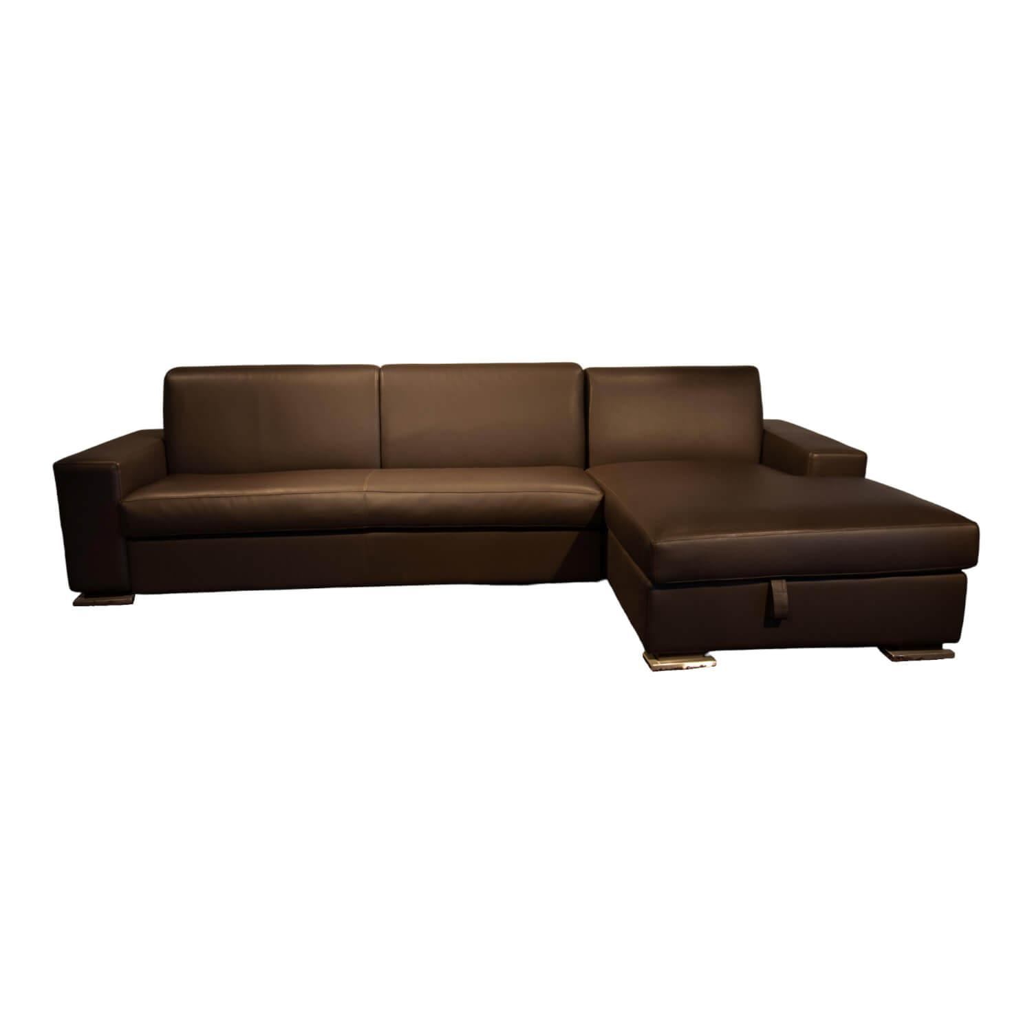 2-Sitziges Schlafsofa Plus 9PL 302 Longchair Mit Stauraum