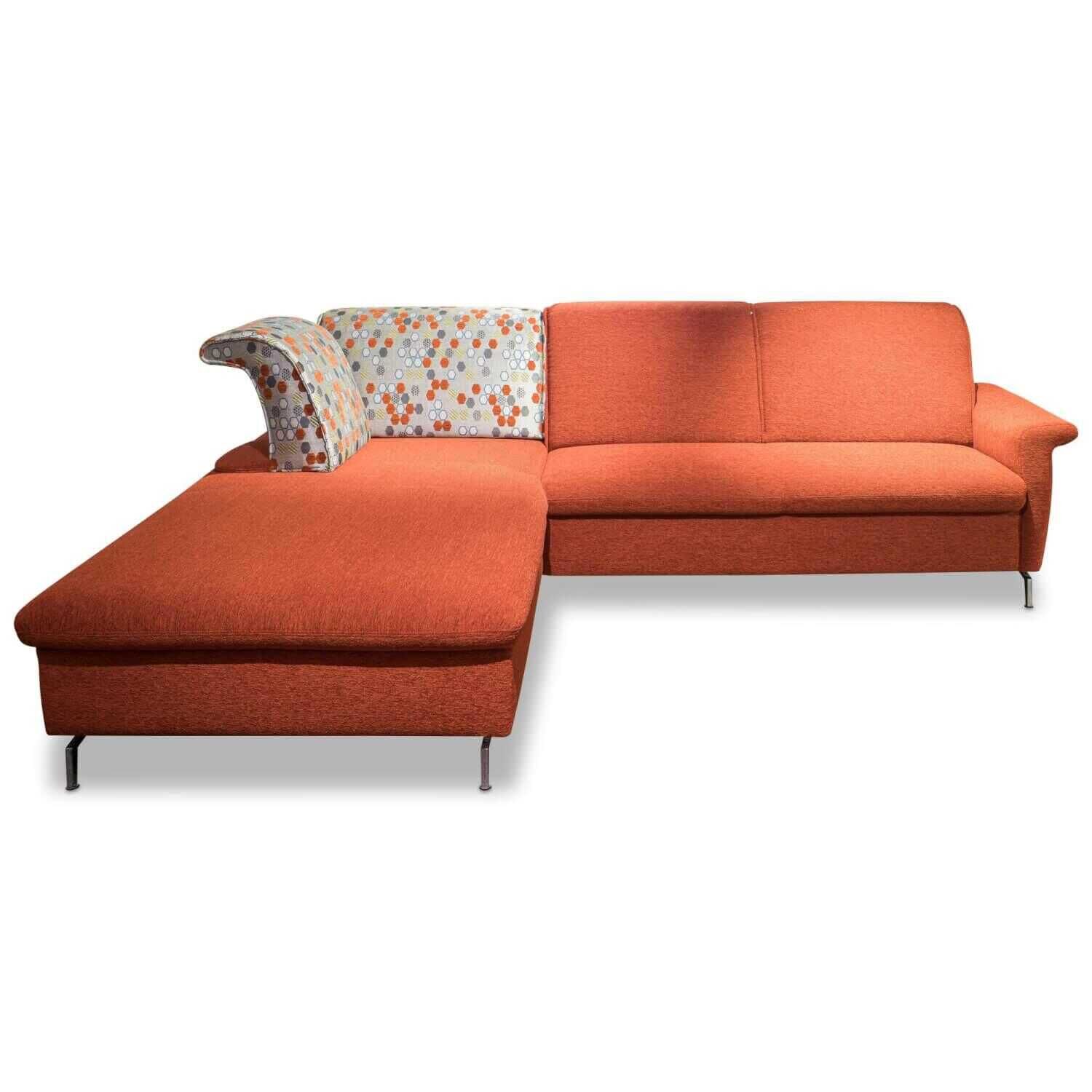 Ecksofa Formula Stoff Rot