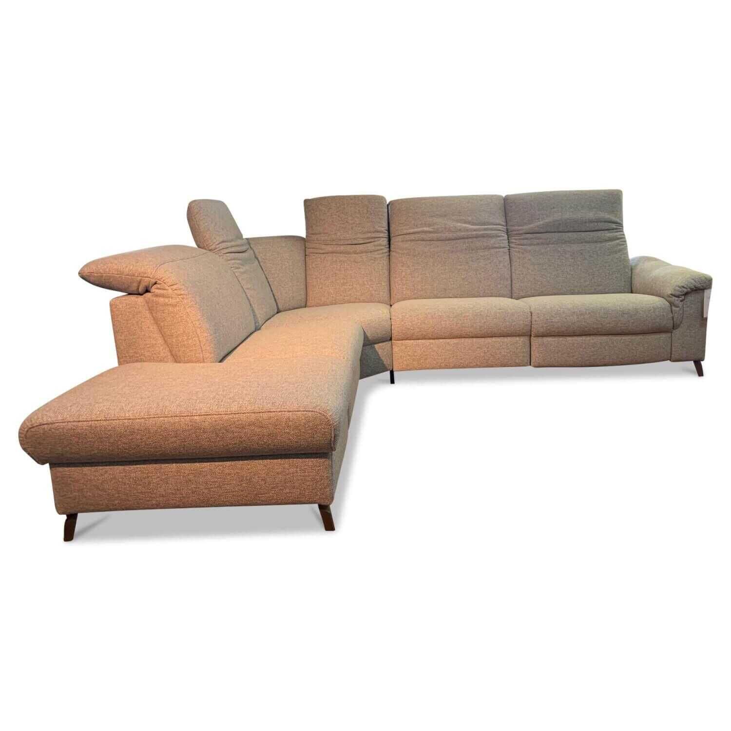 Ecksofa 1061 Stoff 14 Bodflu8 Gletscher Superlastic Med Fuß 68 Bronze