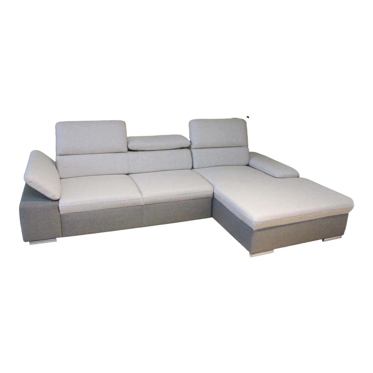 Sofa Modell Alcudia Stoff Zweifarbig Bering Creme 21 Inari Macchiato 90