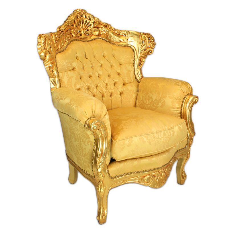 F7 Barocksessel gold