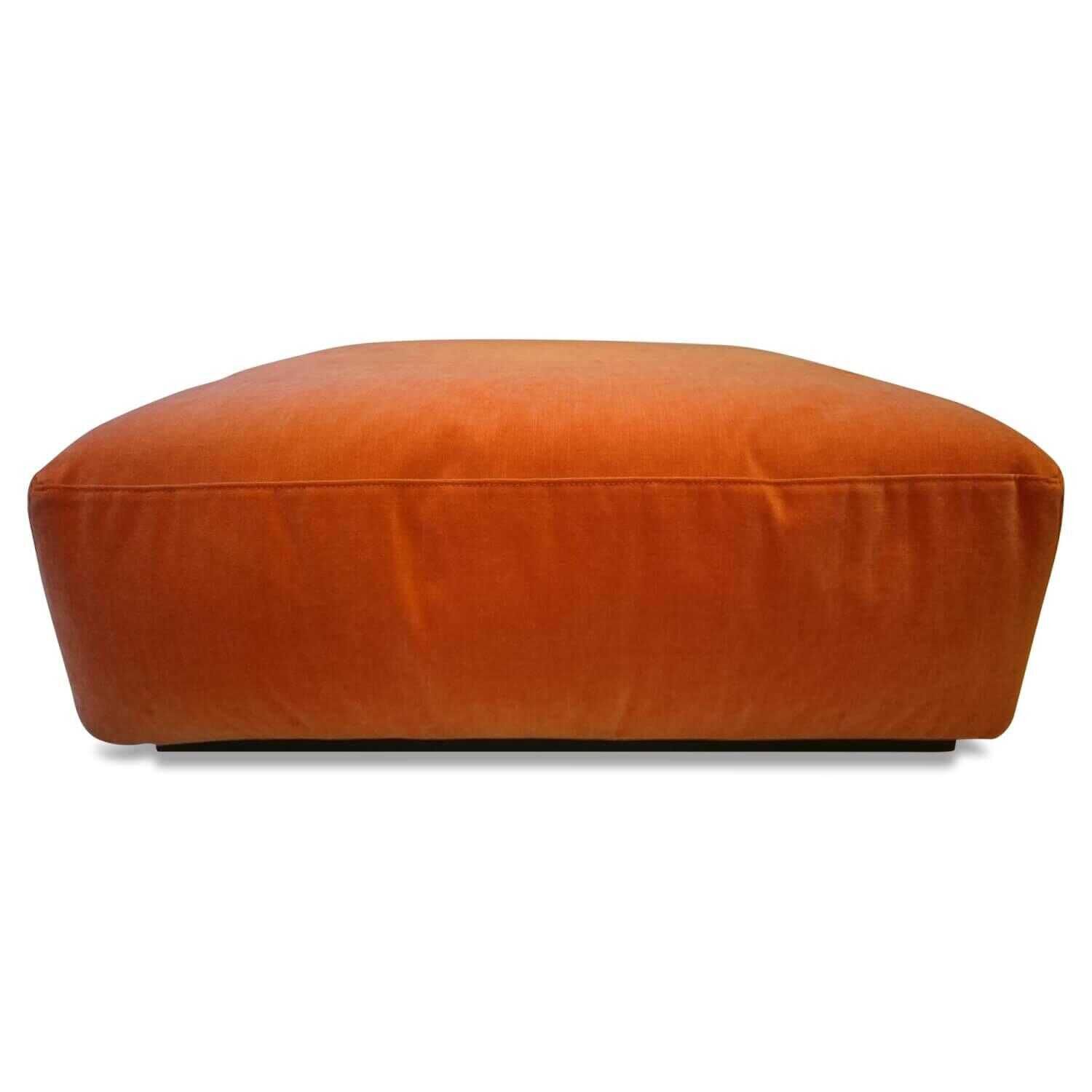 Mex Cube Hocker Stoff O 13O411 Orange