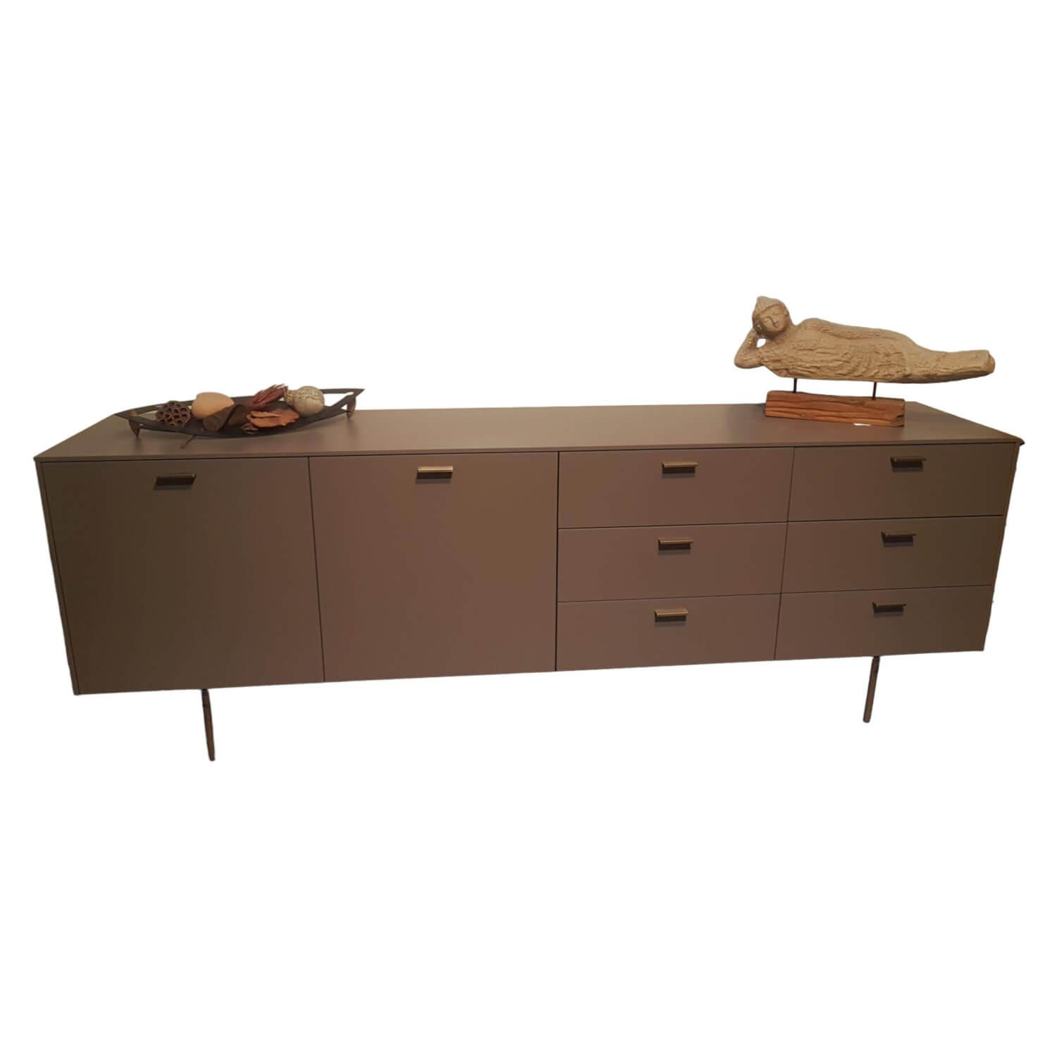 Sideboard MLAF332 LT 40 Grey Velvet Grau