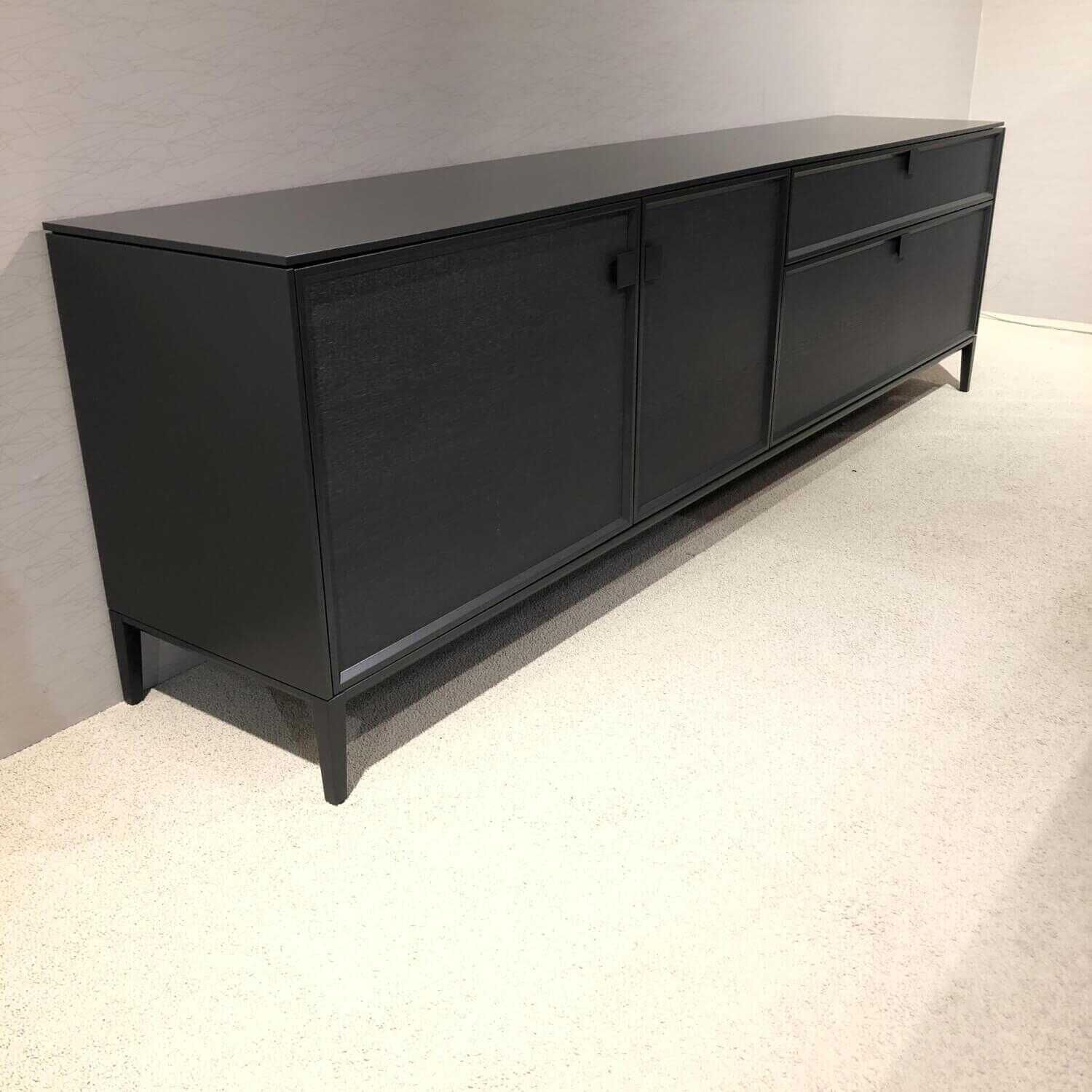 Atavis Sideboard Eiche Anthrazit 121 Zargenlackierung