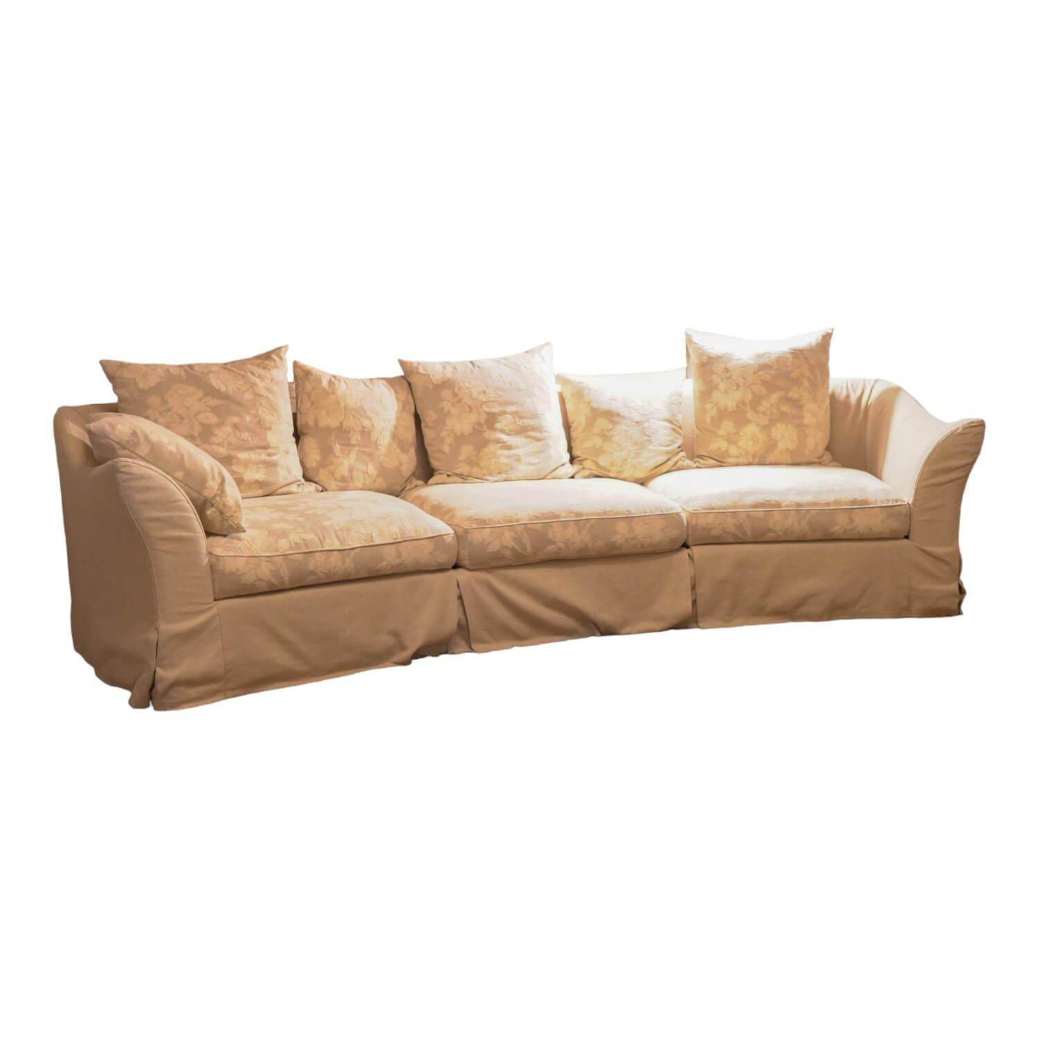 La Garniture Sofa Stoff Cedric Kissen Stoff Cecile Blumenmuster