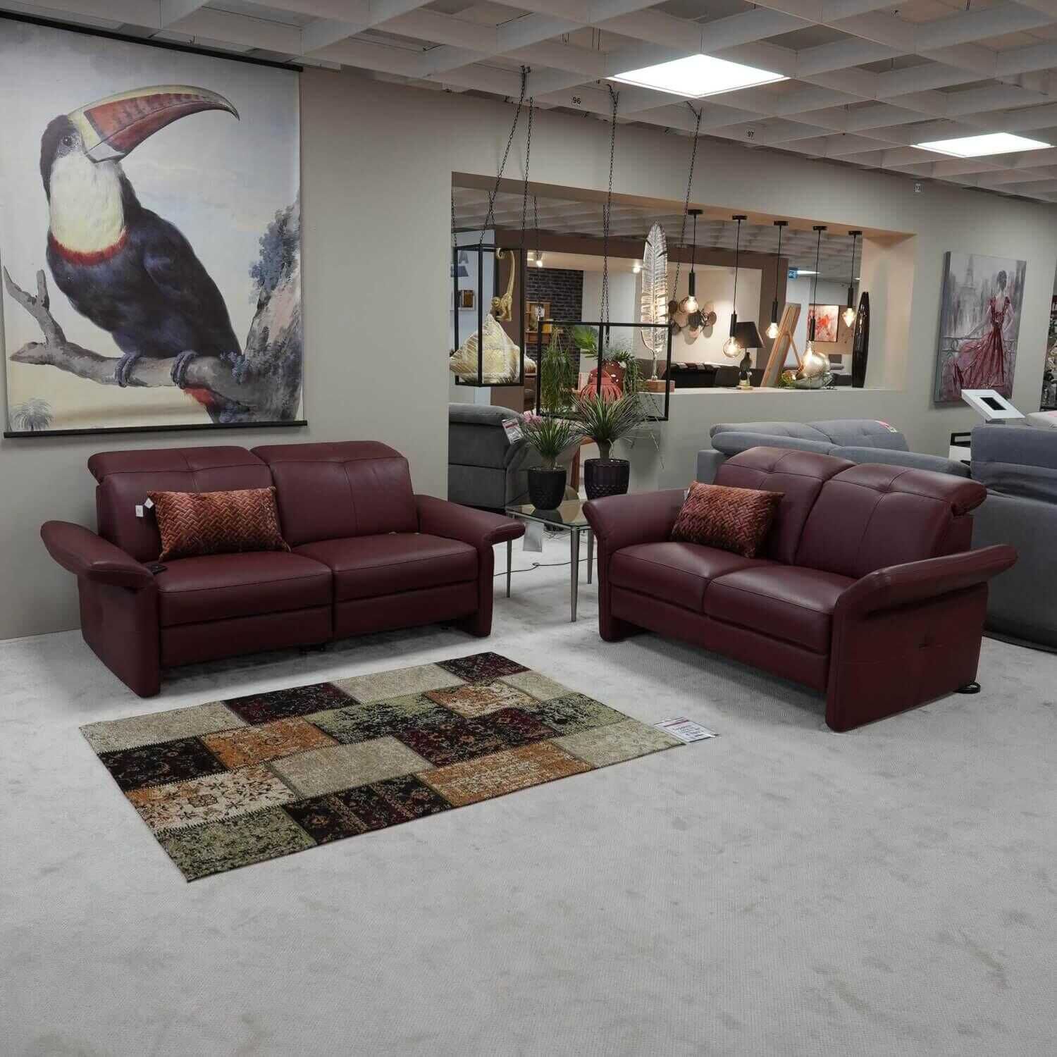 Garnitur 2 Sofas Rotterdam Leder Montana Passion