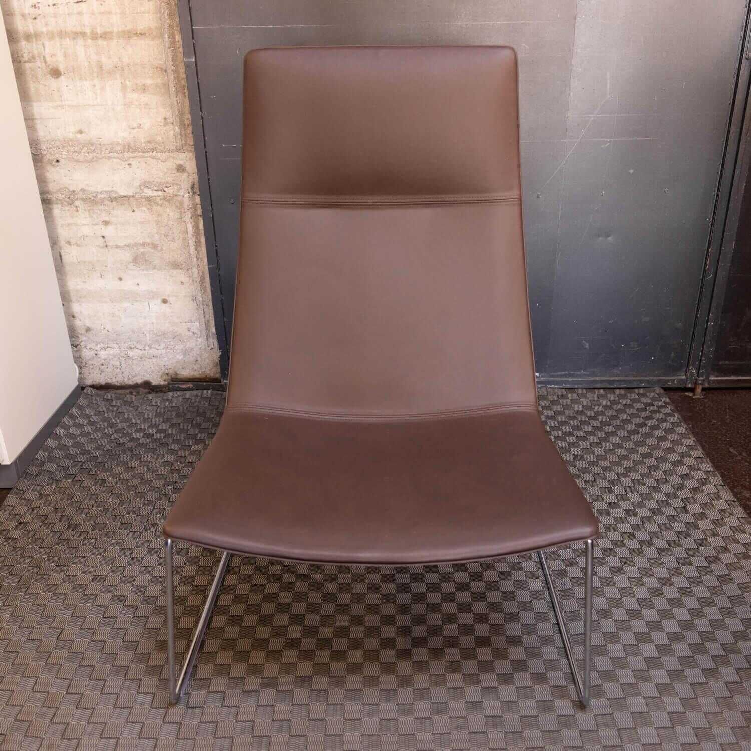 Sessel Cartifa 70 Leder Braun