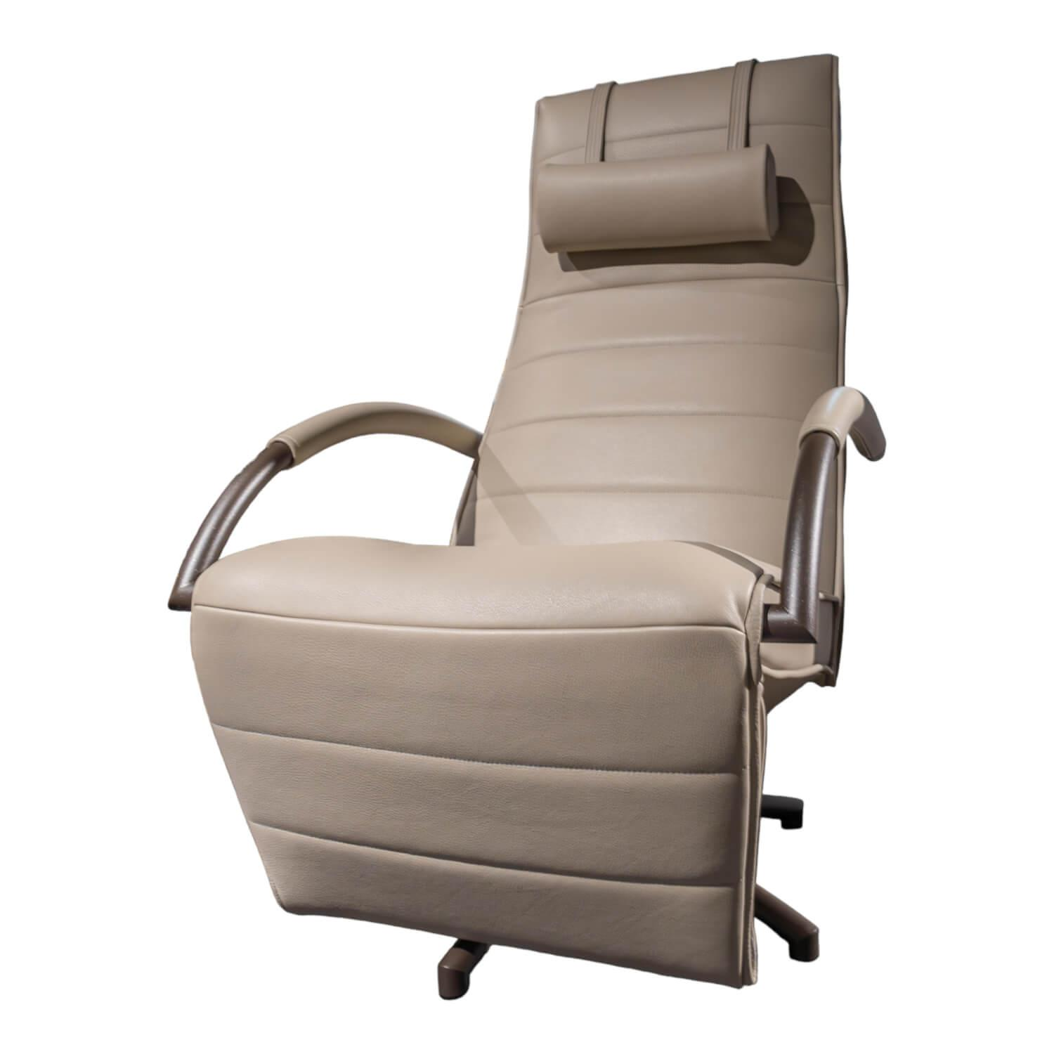 Relaxsessel Mensana JR-7260 Mono Move Medi Bezug Leder Lipano Ovo Beige 5-Stern-…