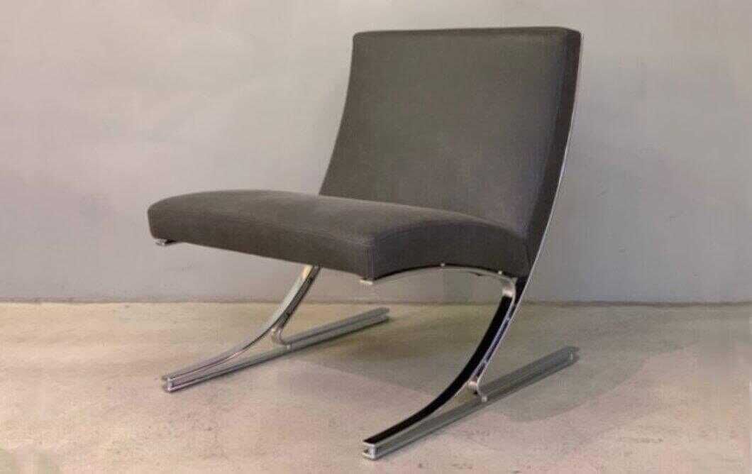 Sessel Berlin Chair OT 140-10 Leder Vintage PG 65 Cigarr 1410