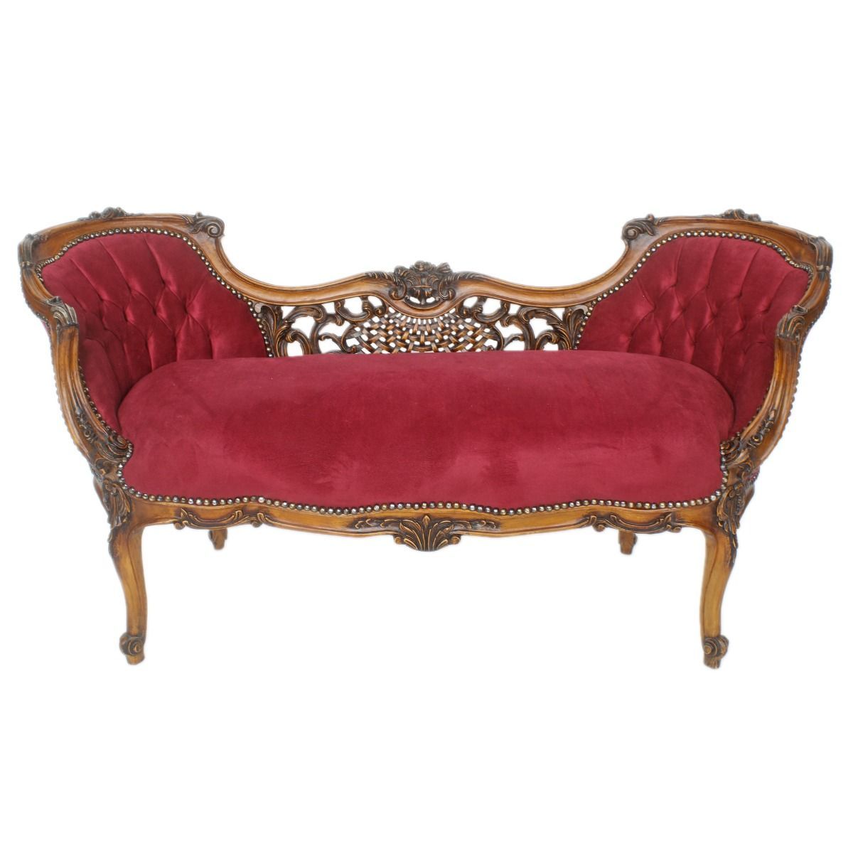 Barocksofa deluxe bordeaux