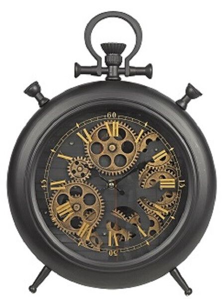 Industrie Tischuhr Taschenuhr ro Brooks Black