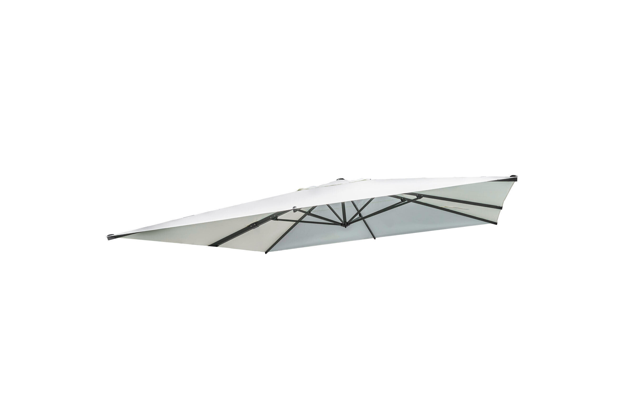 B-Ware: OUTFLEXX Ersatzdach Ultimate XL Ampelschirm, creme, Polyester, 450 x 450 cm