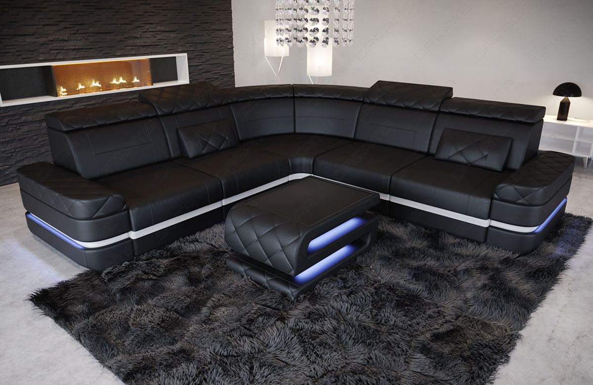 Ecksofa Positano Leder