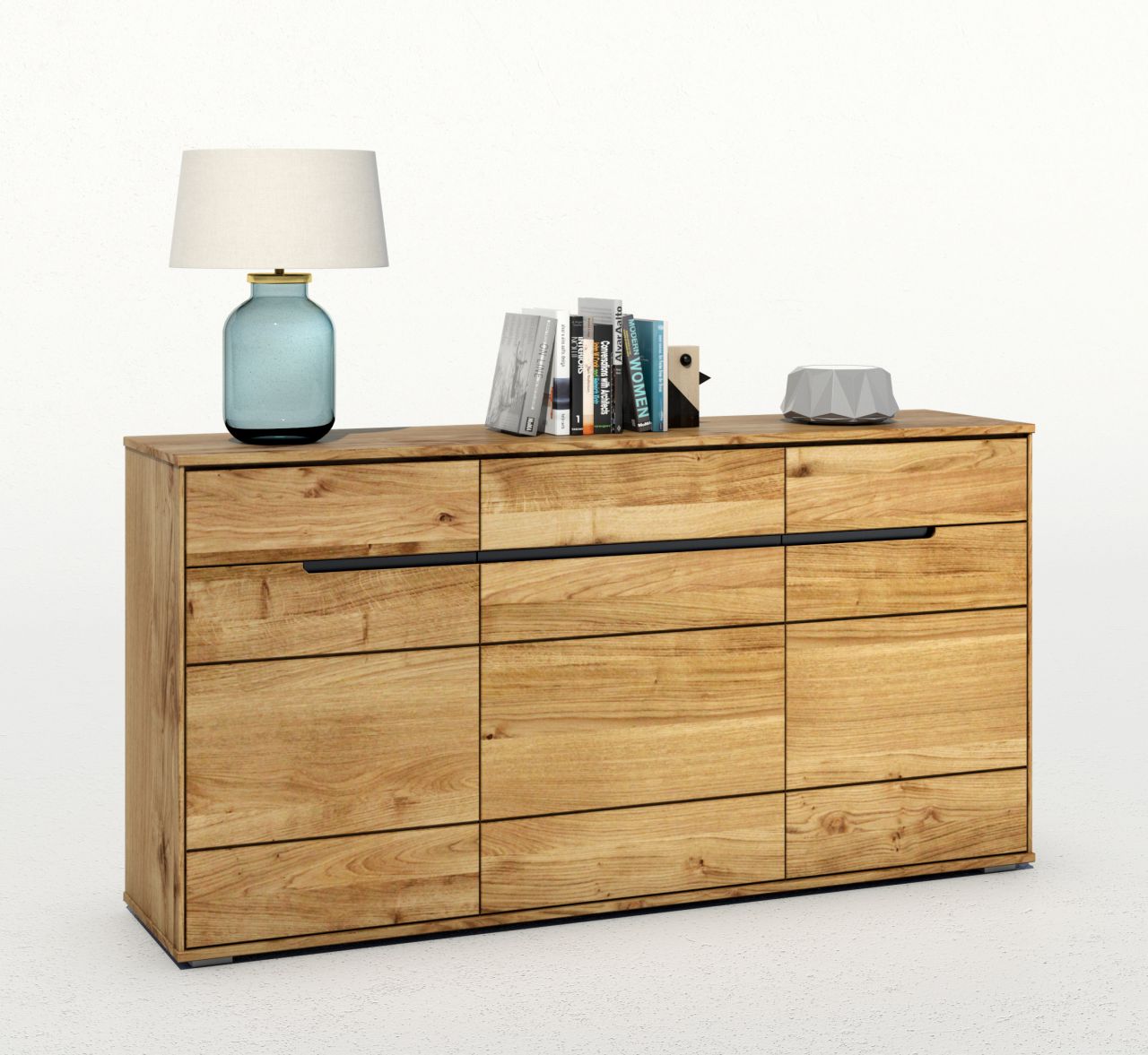 Serie Lotus Sideboard Wildeiche geölt