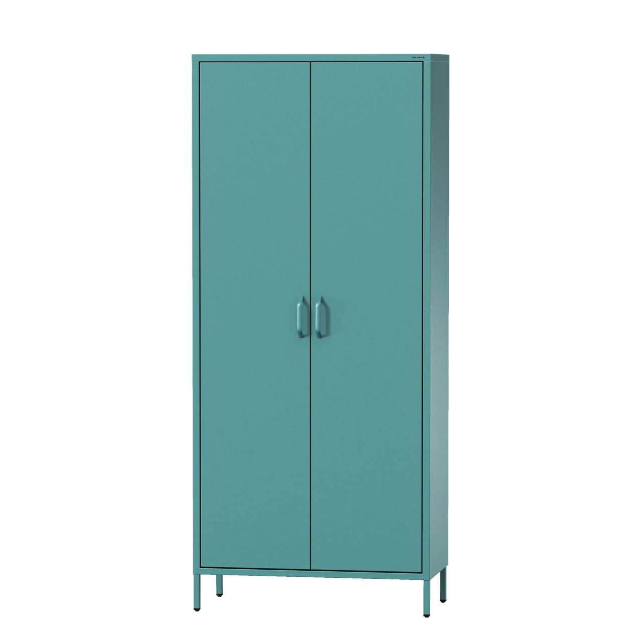 Kleiderschrank FLAVIO, 800 x 1850 x 450 mm, Modern: meeresgrün