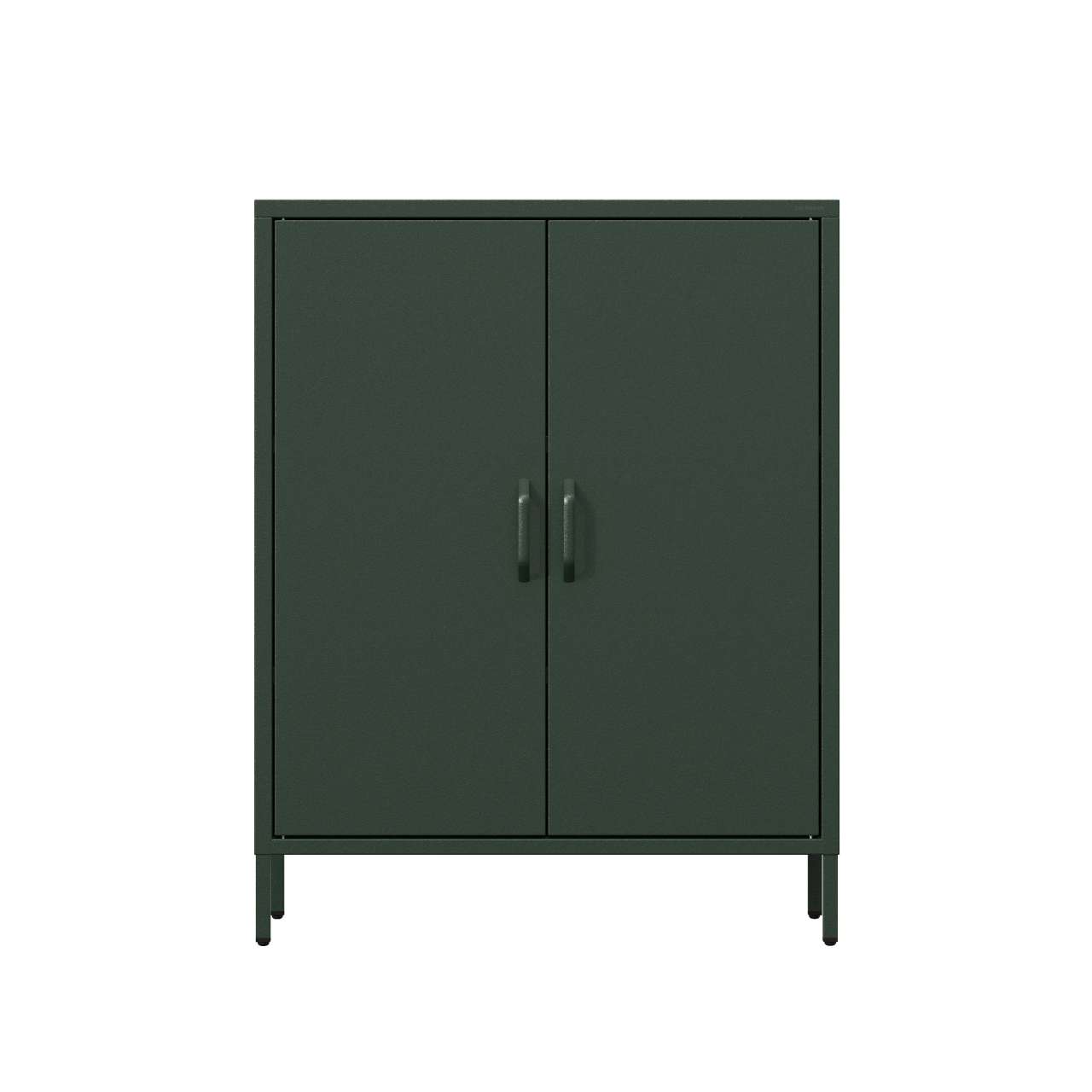 Kleiner Schrank VITO, 800 x 1015 x 400 mm, Modern: flaschengrün