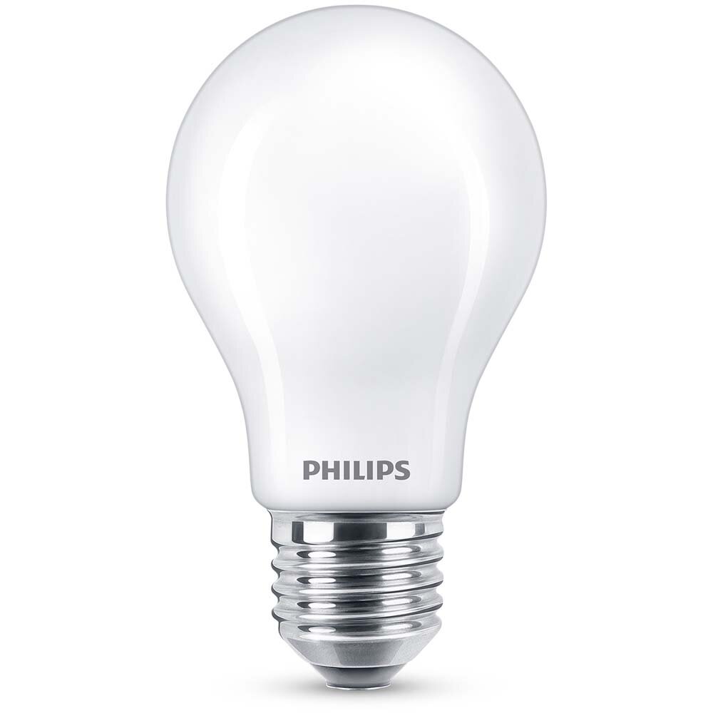 Philips LED Lampe ersetzt 15W, E27 Standardform A60, weiß, warmweiß, 150 Lumen, nicht dimmbar, 1er Pack