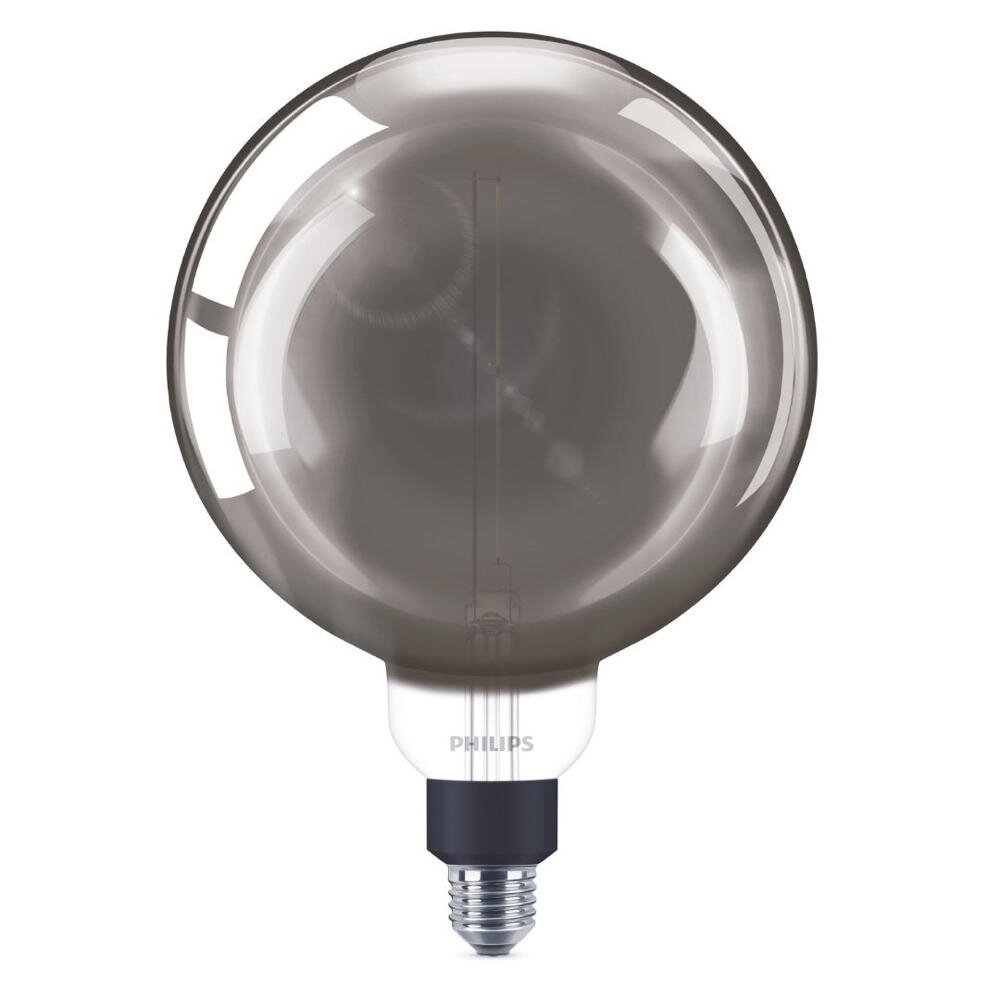 Philips Modern LED Filament Lampe ersetzt 25W E27 Globe – G200 6,5W 200lm 1800K dimmbar Einerpack