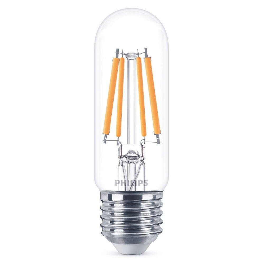 Philips LED Filament Lampe E27 Röhre – T30 6,5W 806lm 4000K Einerpack