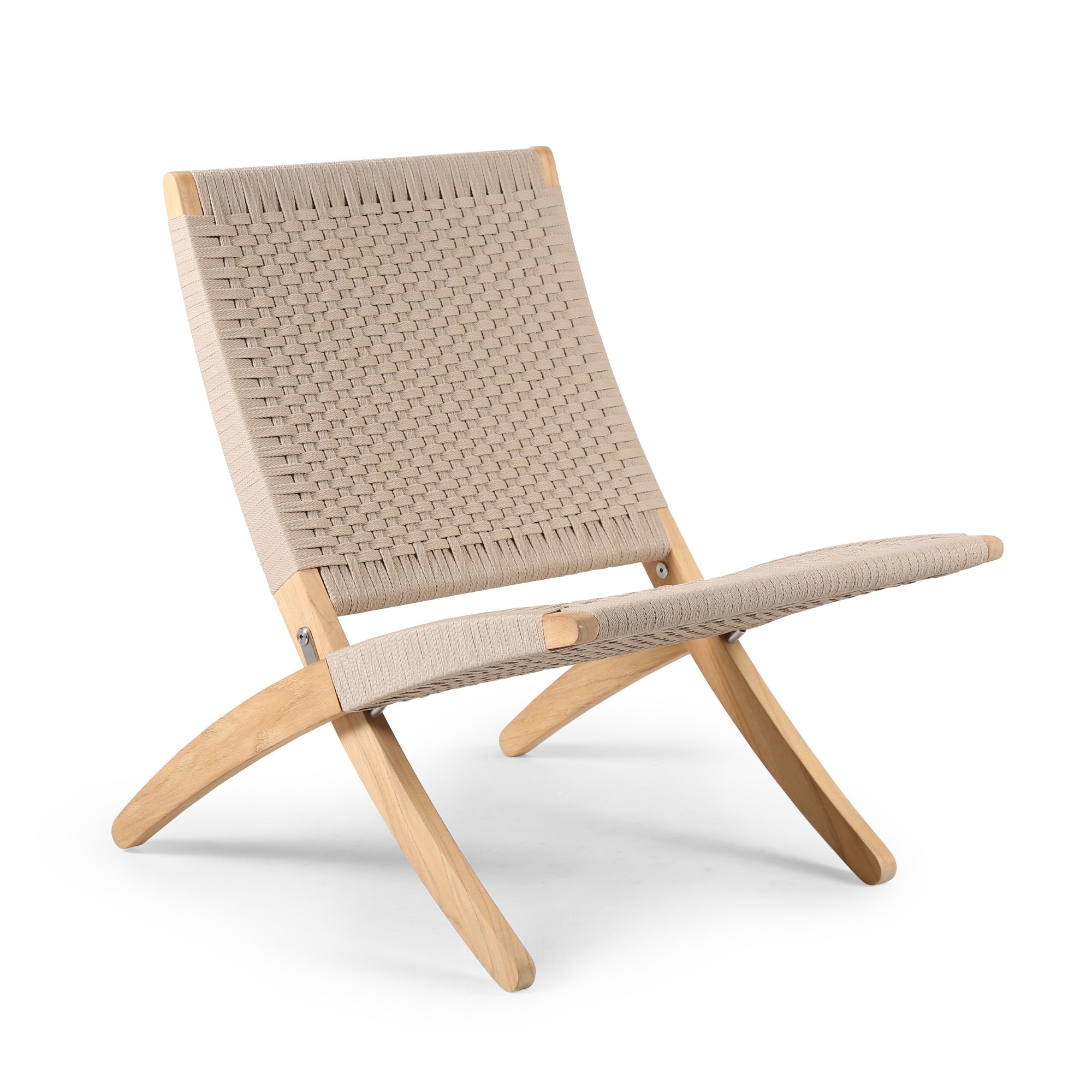 Carl Hansen & Søn – Cuba Chair Outdoor – Outdoor Loungesessel aus Teak