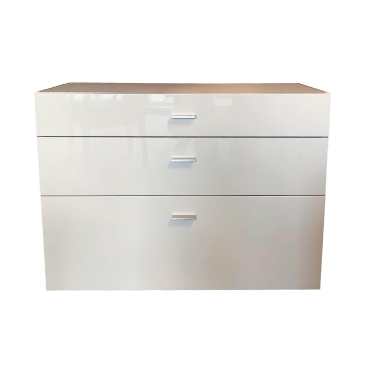 Sideboard Now No 14 Front Lack Hochglanz Seidengrau Grau Korpus Seidengrau Grau …