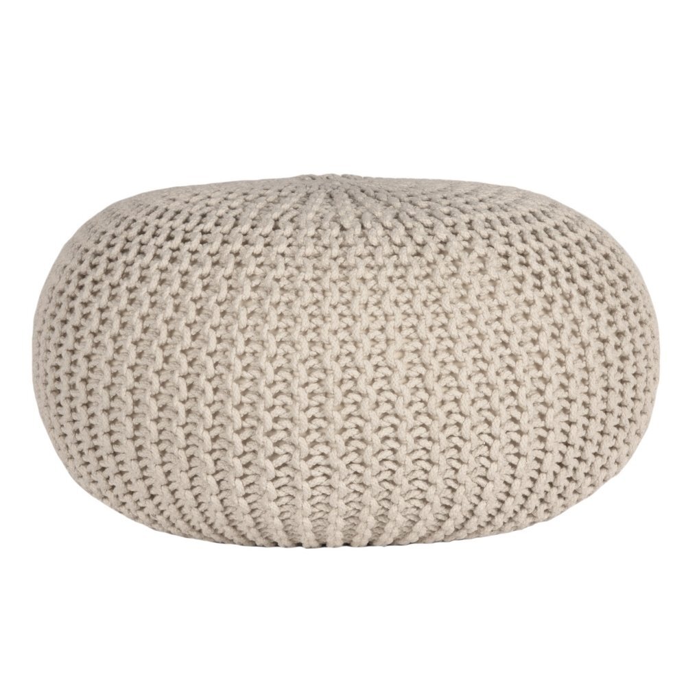 RINGO-Living Pouf Mabel in Natur aus Baumwolle 350x700mm